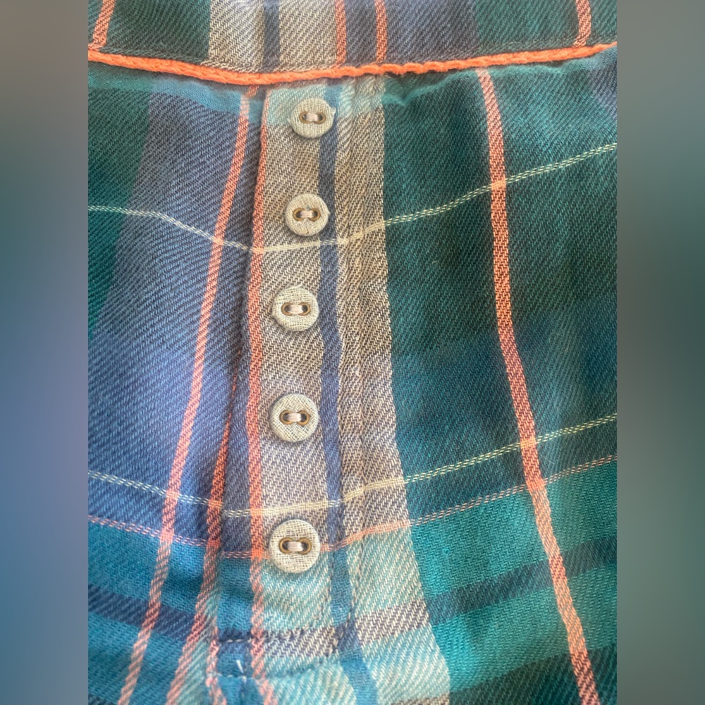 Sundance Light Blue Plaid Lounge‎ Pajama Pants Women’s XS Preloved - Picture 3 of 8